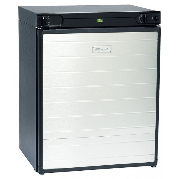 DOMETIC Kühlschrank Absorbertechnik DOMETIC CombiCool RF 60 12 / 230 V / Gas 50 mbar Fb. schwarz / alu 61 l