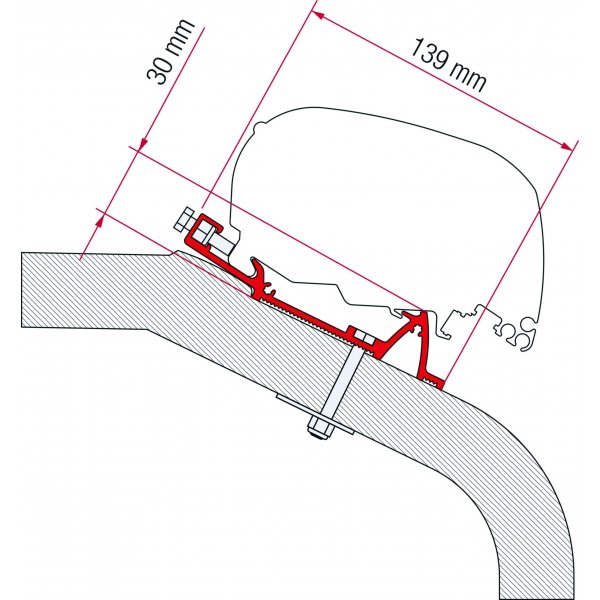 FIAMMA Adapter LMC/TEC