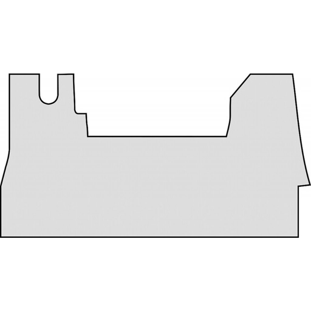 ART Fußmatte Gummi Renault Master Chassis ab 07 /2014 Universal