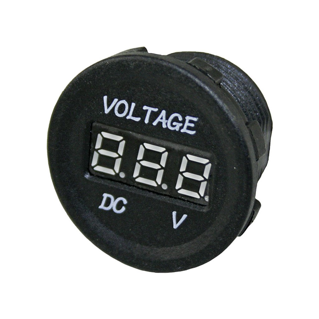 H.A.B.A. Voltmeter 10 - 30 V / max. 30 V Farbe schwarz