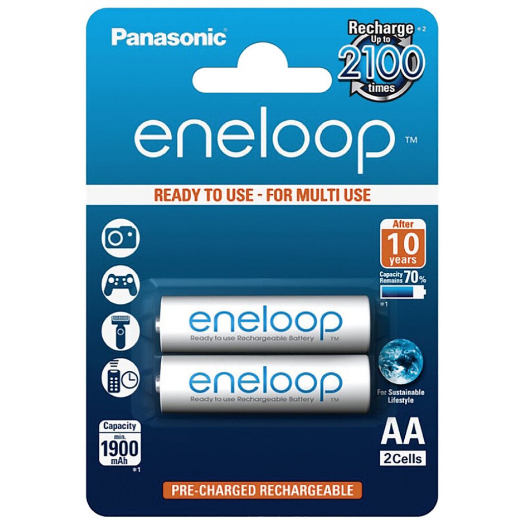 Panasonic Batterie aufladbar Panasonic Eneloop 1