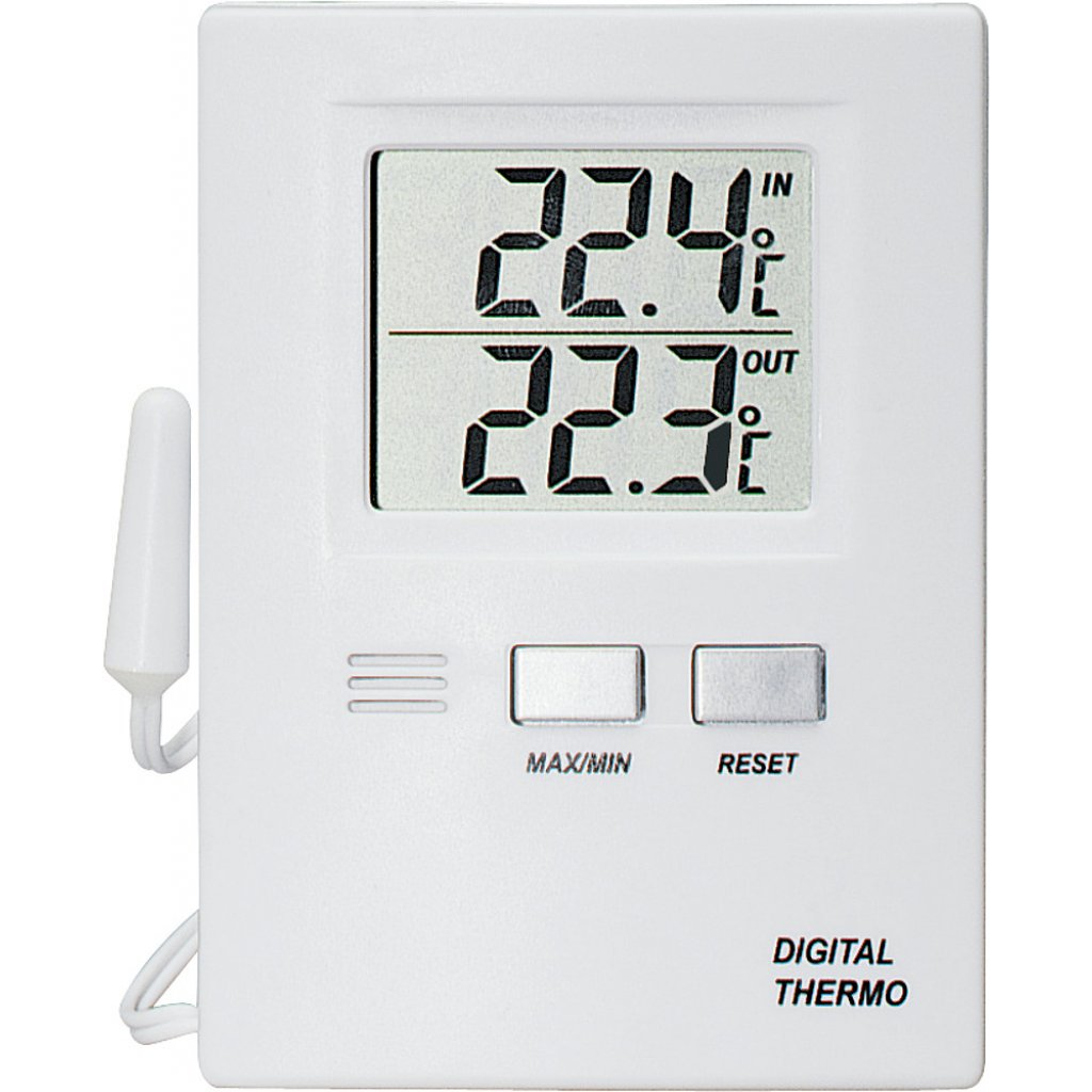 TFA Thermometer digital für außen und innen