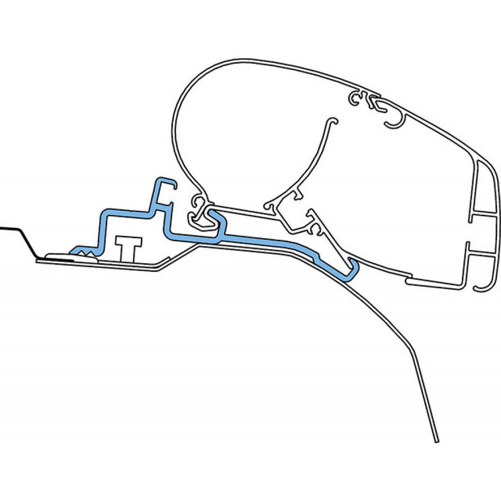 DOMETIC Markisenadapter Dometic PR passend für Ducato H2 Skyroof