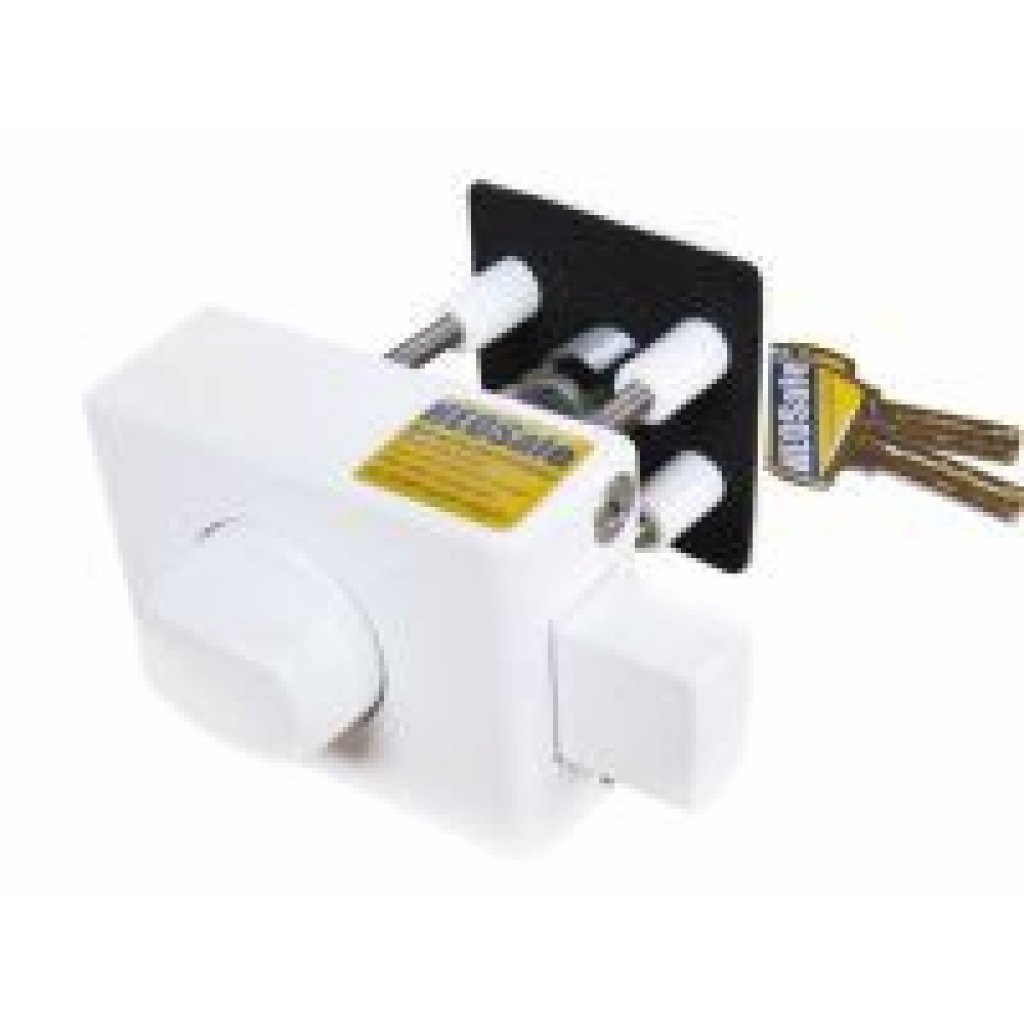 HEOSolution Sicherheitsschloss HEOSafe 2x Door Frame Lock + 1x Zusatzschloss gleichschließend