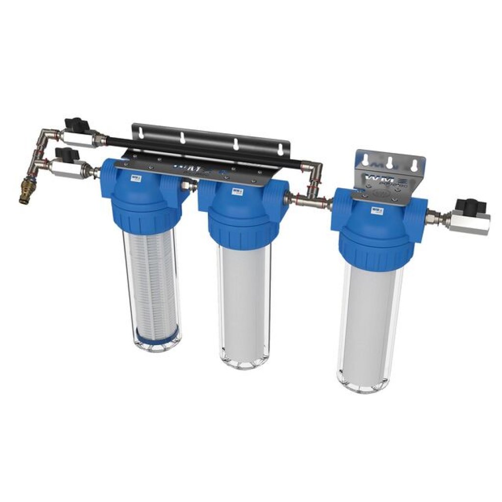 WM aquatec Kaskadenfiltration WM aquatec 3-stufig mit Bypass _M_