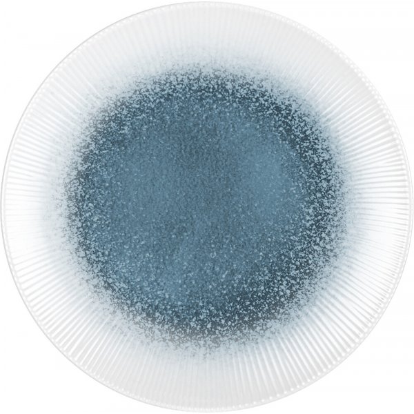BRUNNER Dessertteller Meteore Azur 21 cm weiß/blau