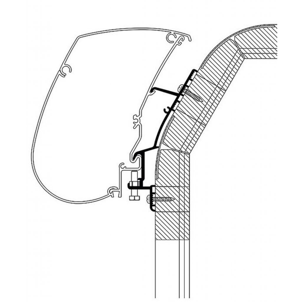 THULE Roof Adapter LMC Explorer Cruiser 2018