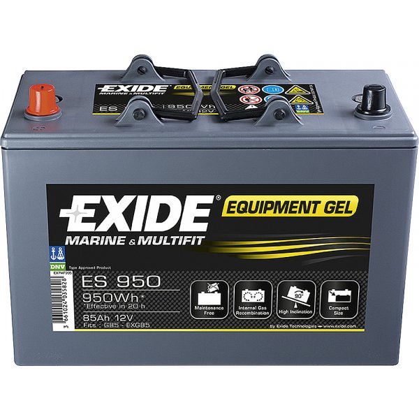 EXIDE Batterie Exide Equipment Gel ES 950