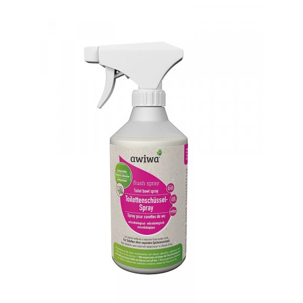 awiwa Toilettenschüssel-Spray flush spray mikrobiologisch