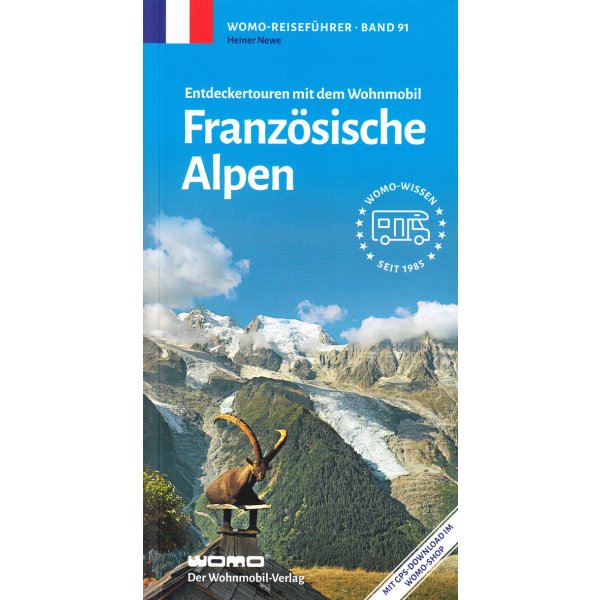 WOMO Reisebuch WOMO Französische Alpen