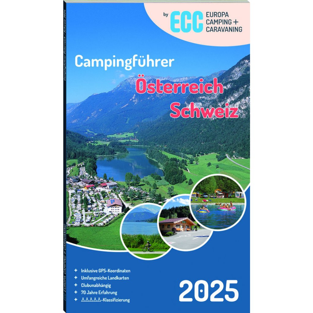 MARCO POLO Campingführer ECC Österreich / Schweiz 2025