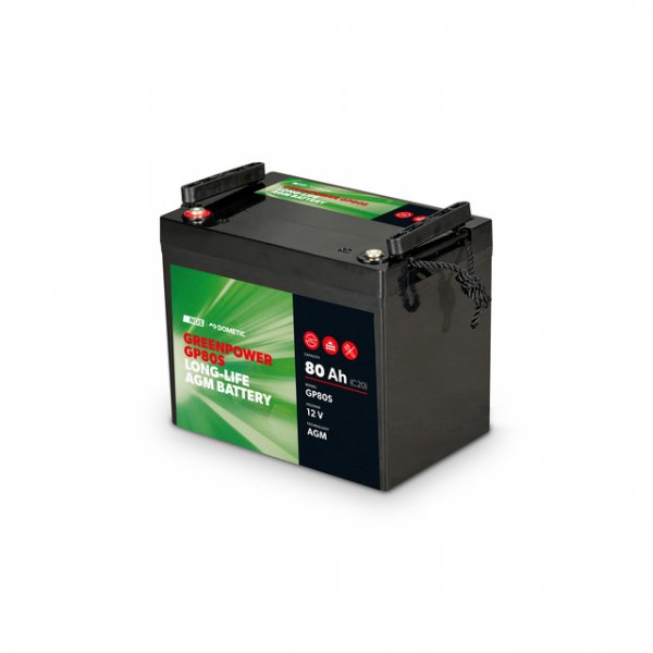 BÜTTNER DOMETIC NDS Green Power AGM Batterie 80S 12 V-80 Ah