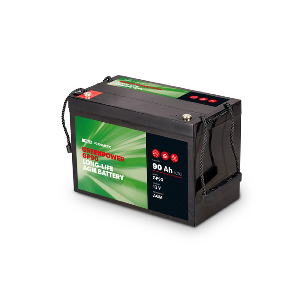 BÜTTNER DOMETIC NDS Green Power AGM Batterie 12 V-90 Ah