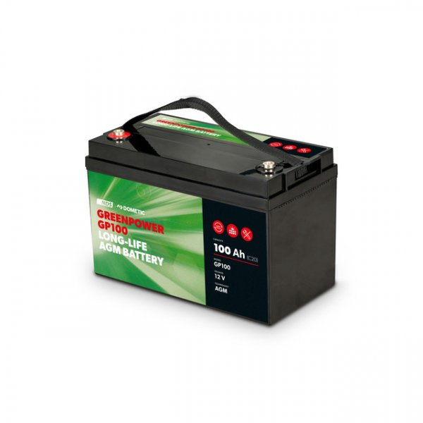 BÜTTNER DOMETIC NDS Green Power AGM Batterie 12 V-100 Ah