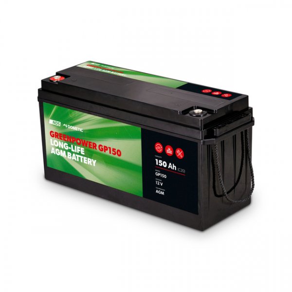 BÜTTNER DOMETIC NDS Green Power AGM Batterie 12 V - 150 Ah