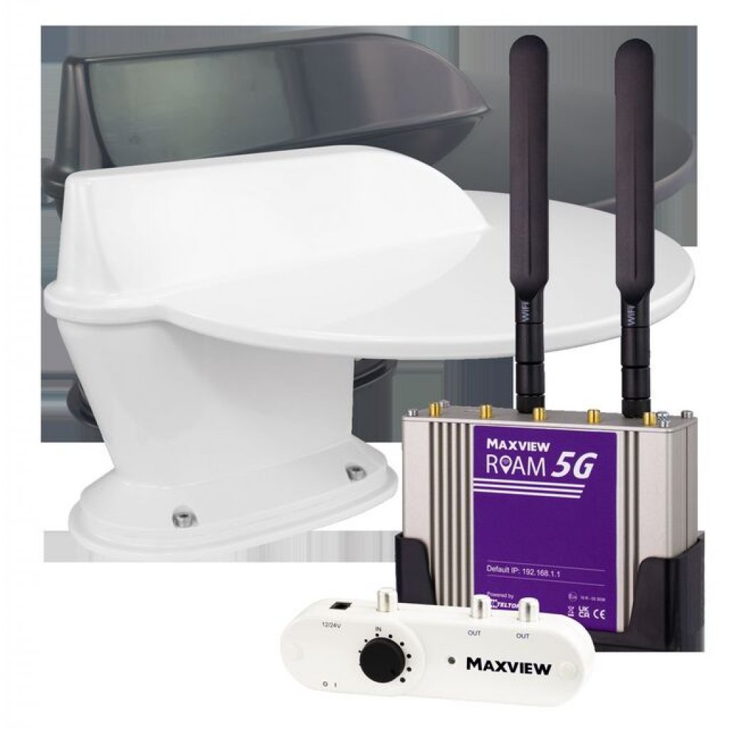 MAXVIEW WiFi Internet Antenne und terrestische TV Combo LTE/DVB-T2 Roam 5G COMBO 2x2 4G/5G