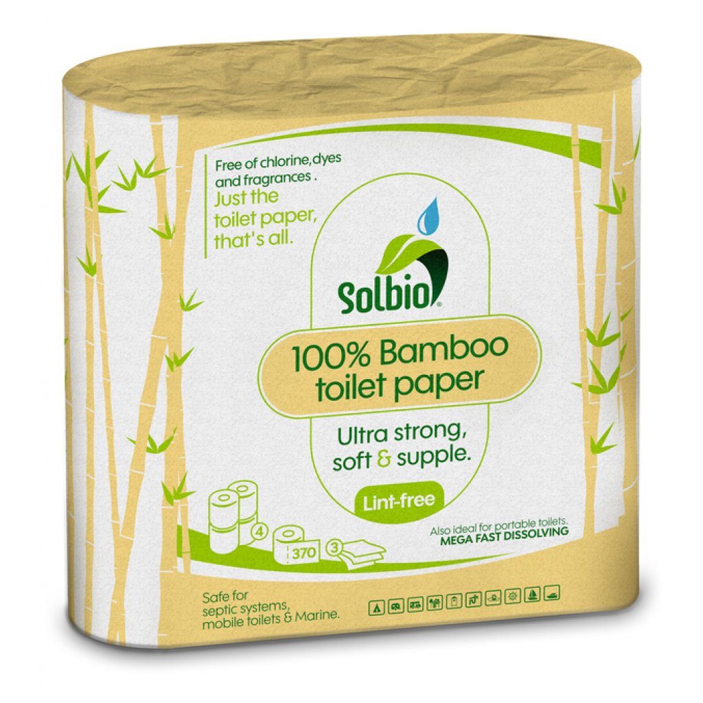 SOLBIO Toilettenpapier Solbio 100_ Bambus