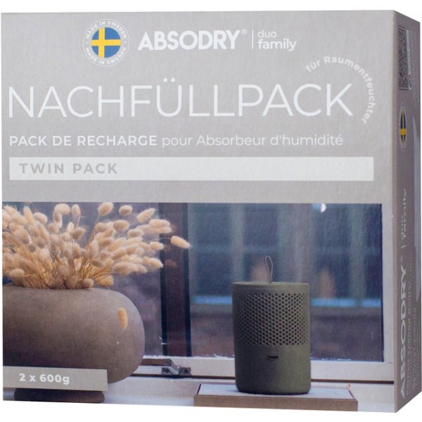 Absodry Nachfüllpackung Duo Family für Series 6 & und Hanger