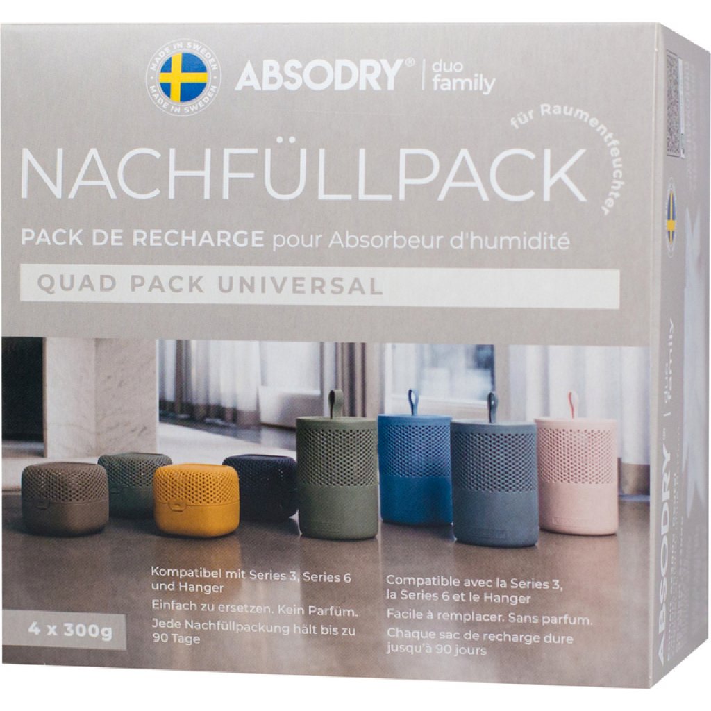 Absodry Nachfüllpackung Duo Family für Series 3