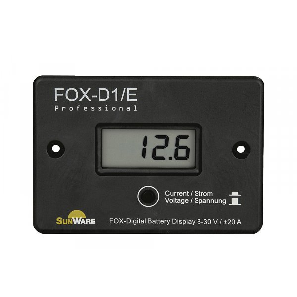 Phaesun Solar-Anzeigepanel FOX-D1/E LCD