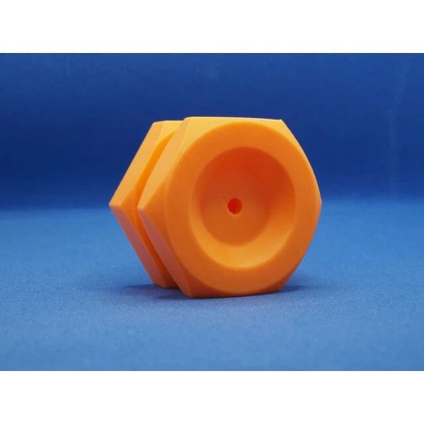 3D-BROTHERS Gasflaschendeckelhalter orange