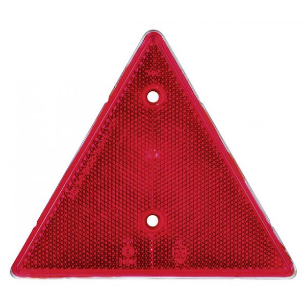 RING Dreieckrückstrahler ohne Halter 2 er- Set Farbe rot