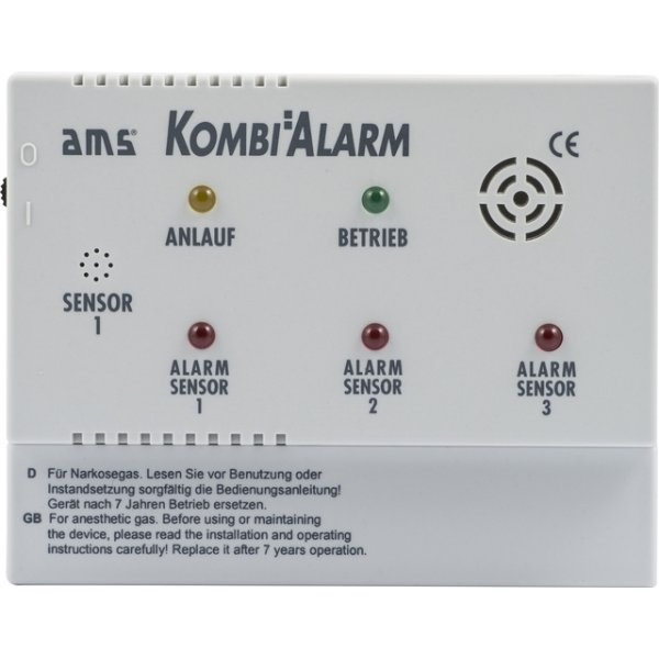 ams Gasalarmgerät AMS Kombi Alarm