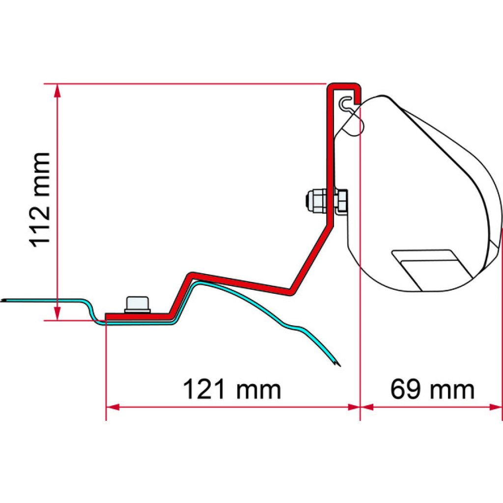 FIAMMA Kit passend für Mercedes Viano